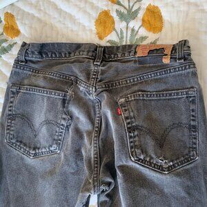 Distressed Levi's Jeans
